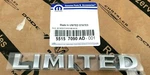 Jeep Compass Chrysler Limited Liftgate Chrome Nameplate Emblem Badge Oem. Fixed Price $102.88.