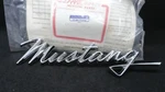 New 1968 Ford Mustang Script Fender Name Plate Emblem C8ZZ-16098A Scott Drake. Fixed Price $20.89.