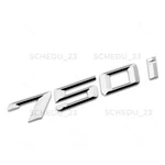 09-15 Chrome Bmw 750I Trunk Letter Nameplate Emblem Badge Performance F01 F04. Fixed Price $14.99.