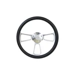 Brothers Trucks STRF8PB174-91 Custom Steering Wheels Polished/black Bowtie. Fixed Price $299.95.