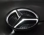 Front Grille White Light Led Star Emblems Badg For Mercedes Benz 2011-2018. Fixed Price $64.79.