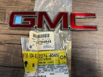 2007-2014 Gmc Sierra 1500-3500 Tailgate Adhesive Nameplate Emblem 22764045. Fixed Price $62.95.