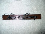 1968 Town And Country Emblem Station Wagon Nos Mopar. Fixed Price $138.68.