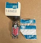 1974 Monte Carlo Grill Header Panel Emblem Gm Badge Nos 6260535 338573. Fixed Price $134.99.