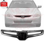 New Front Grille Black Plastic Fits 2003 2004 2005 Honda Accord Sedan HO1200157. Fixed Price $36.33.