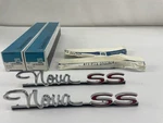 Gm Nos 1963 1964 Chevy Nova Ss Super Sport Quarter Panel Emblems Pair 3832828. Fixed Price $276.24.