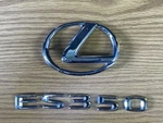 Lexus Logo Emblem 90975-02226 & ES350 Numbers 75442-33290 For Trunk /07-12. Fixed Price $27.00.