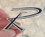 1966-70 Amc Rebel Chrome Metal 'r' Emblem #3553873 3"X2" Vg Cond Pins. Fixed Price $11.50.