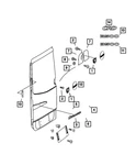 Genuine Mopar Nameplate 68018863AA. Fixed Price $9.83.