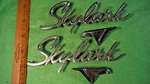 CC75 Buick Skylark Fender Roof Emblems Vintage 1964 #4420109 Birds. Fixed Price $101.99.