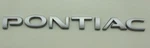 2004-2006 Pontiac Gto Rear Trunk Lid Emblem Letters Reproduction Oe Silver. Fixed Price $28.95.