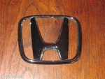 Honda Original Chrome Car Badge Emblem 3/8" Wide Exc Cond Free Post Australia. Fixed Price $15.99.
