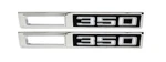 1969 Chevelle Camino "350" Front Marker Light Bezel Set New Trimparts. Fixed Price $129.89.
