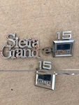 Oem 1973-1980 Gmc Sierra Grande 15 Fender Emblem C10 Pickup Broken. Fixed Price $19.99.