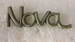 Vintage Chevrolet Nova Emblem Ornament Metal Chevy 327565 Nameplate Trim. Fixed Price $47.00.