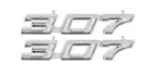 1970 Chevelle Malibu "307" Front Fender Emblem Pair New Trimparts. Fixed Price $90.89.