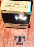 Nos 1971 1972 Ford Mustang Trunk Decklid Letter D1ZZ-6540282-D. Fixed Price $19.99.