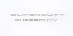 Putco 55552FD Ford Super Duty Letters. Fixed Price $118.99.