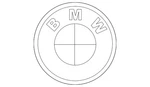 Genuine Bmw Emblem 51-14-7-497-531. Fixed Price $56.42.