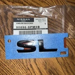 Genuine Nissan 2018-2020 Pathfinder "sl" Badge Nameplate 90896-9PM0B. Fixed Price $41.99.