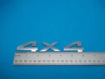 Genuine Mopar Oem Dodge 07-11 Nitro 07-08 Dakota 4X4 Rear Tailgate Emblem Badge. Fixed Price $19.99.
