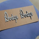 1964 - 1970 Dodge A100 A108 Door Script Emblem Set 2828753 Mopar. Fixed Price $80.00.