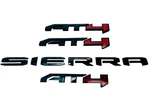 New 4PCS Gloss Red Black AT4 Overlay Emblem Sierra Fit 2019-2025 Gmc 1500. Fixed Price $65.89.