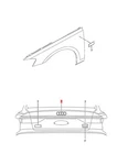 Genuine Audi A3 RS3 Sportb. Lim. Emblem Anthracite 8Y5853742C716. Fixed Price $61.70.
