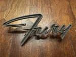 1965 1966 1967 Oem Mopar Plymouth Fury Script Body Emblem 2524233 #2. Fixed Price $14.00.