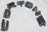 1967 Dodge Coronet 500 Quarter Panel Block Letter Emblems. Fixed Price $105.00.
