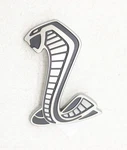 New Oem Ford Front Lh Fender Snake Emblem KR3Z16228AA Mustang Shelby GT500 20-22. Fixed Price $57.05.