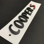 Matte Black Emblem Badge Coopers Countryman Clubman For Mini R53 R56 F56. Fixed Price $19.95.
