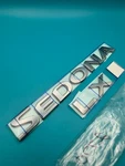 Oem 2015 - 2021 Kia Sedona Lx Rear Emblem Set Badge Logo Chrome 86312A9000. Fixed Price $24.99.