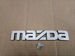 Mazda Oem Silver 8.25" Vintage Emblem Badge Logo Nameplate 1345 51 711. Fixed Price $19.99.