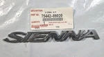 Toyota 7544208020 Liftgate Emblem. Oem Refurbished. 2005/2010 Sienna. Fixed Price $10.00.