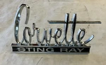 1966-1967 Chevrolet Corvette Rear Plate Sting Ray Gm Nos C15. Fixed Price $130.00.