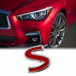 1X Metal Sport Red Auto Emblem Trunk Lid Side Fender Decal Badge For Infiniti. Fixed Price $8.88.