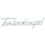 United Pacific S1013 Chrome Die-cast "turbocharged" Emblem. Fixed Price $16.10.