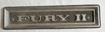 1968 Plymouth Fury Ll Fender Emblem 2786235 Used Oem Part. Fixed Price $39.95.