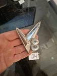 Vintage 1955 56 57 Gmc Truck V8 Fender Emblem Oem Original 2332148. Fixed Price $125.00.