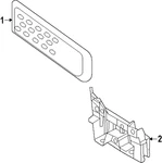Genuine Volkswagen Emblem 1T3-853-220-AWA. Fixed Price $42.55.