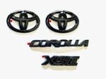 New Gloss Black Overlay Emblem Fit 2020-2023 Toyota Corolla Xse PT948-02202-02. Fixed Price $52.95.