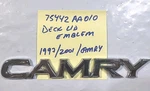 Toyota 75442AA010 Rear Emblem. Oem Refurbished. 1997/2001 Camry. Fixed Price $10.00.