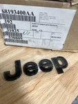 Genuine Oem Mopar 68193400AA 2013-2020 Jeep Grand Cherokee Front Hood Emblem New. Fixed Price $49.95.