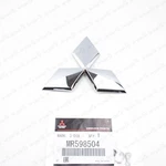 New Genuine Mitsubishi 02-08 Lancer 07-13 Outlander Front Emblem MR598504. Fixed Price $43.01.