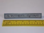 Vtg 1968 69 70 71 72 Chevrolet Gmc 4 Wheel Drive Vehicle Emblem Badge 3927801. Fixed Price $18.00.