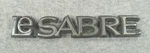 Buick Lesabre Model Emblem Vintage Plastic Trunk Badge 20001524 Gm Oem 1984-1990. Fixed Price $5.99.