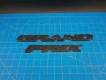 Pontiac Grand Prix Oem Emblem Badge Set Pair 10255616 10255615 Genuine Factory. Fixed Price $27.99.
