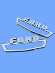 Set Of Used 1965-1966 Ford Truck Fender Emblem Oem C3TB-16A652-B. Fixed Price $35.00.