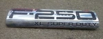 Ford F-250 Xl Super Duty Fender Emblem Badge Decal Logo Oem Factory Genuine. Fixed Price $16.00.